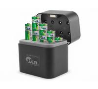 TKA Chargeur universel d’accus AA / AAA - lithium-ion / NiMH avec 4 accus AA et 4 AAA