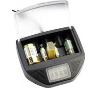 TKA Chargeur universel pour piles alcalines et batteries avec 2 ports USB