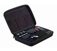 Sacoche de rangement pour 148 piles avec testeur de piles [tka Köbele Akkutechnik]