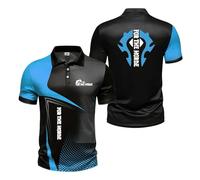 TKAJHPAH Polo Homme Patchwork 3D T Shirts The H.Or.d.e Coutures Apparentes Boutons Manches Courtes Léger Col Entraînement-LanSe||x_l