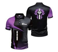 TKAJHPAH Polo Homme Patchwork 3D T Shirts The H.Or.d.e Coutures Apparentes Boutons Manches Courtes Léger Col Entraînement-ZiSe||x_l