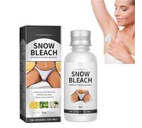 Tkekruh 30ml Crème Blanchissante Whitening Cream Crème Snow Bleach Cream Bleaching Cream for Women pour les Aisselles, Les Coudes, Les Zones Sensibles Et Privées
