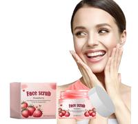 Tkekruh Gommage Visage 100g,Skin Detox Peau Soin Exfoliant, Deep Cleanse, Éclaircissant Doux Éclaircissant Points Noirs Taches Acné, Hydratant Visage, Purification, Daily Care
