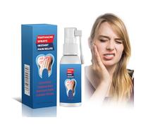Tkekruh Spray Analgésique Dentaire 20ml, Dental Pain Relief Spray, Soin des Maux de Dents, Soulage La Douleur Des Gencives Gonflées, Des Caries Dentaires Et Des Caries de Feu