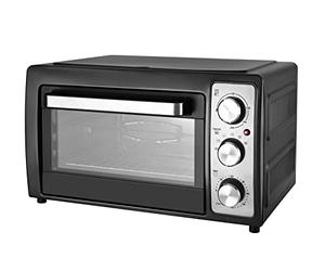 TKG 2031 CR BK - Mini-four avec convection et rôtisserie - 28L - 1500W - 100-230°C - Noir