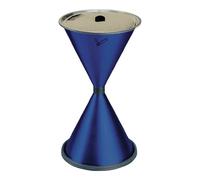 TKG Cendrier sur pied D405xH770mm bleu tôle en acier TKG Quantité:1
