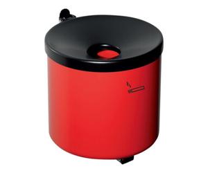 TKG Wandascher Ø150xH145mm rouge avec dispositif d'inclinaison TKG Quantité:1