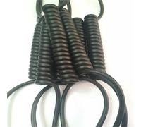 TKGMGTN Câble blindé à ressort PUR, 6 cœurs, 22 awg, extensible, 1 2 3 4 5 6 3 7 8 9 10 11 12 mètres, fil télescopique en spirale for surface antibrouillard, 1 pièce(Stretch 2 meter)