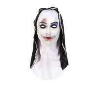 Tkidplw Écran d ' Halloween en latex pour le théâtre, White womens, A