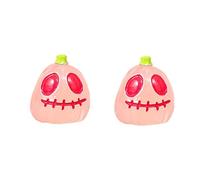 Tkidplw L'art de paysage d'Halloween illuminant comprend des citrouilles et des chauves-souris lumineuses pour décoration de cour festive, citrouilles lumineuses, décorations de jardin