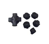 Tkidplw Pièces du pavé directionnel de la Console et des Boutons, Black | Commandes externes groupées, boutons A / B / X / Y avec pavé directionnel, bouton d ' alimentation pour le remplacement