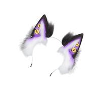 Tkidplw Serre-tête avec oreilles de personnage punk pour adulte, Halloween, jeu de rôle, accessoire de tête Cthulhu pour Halloween, jeu de rôle, accessoires de costume d'Halloween