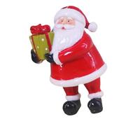 Tkidplw Statuette de Père Noël en colophane de Noël pour décoration d'intérieur