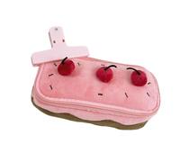 Tkidplw Trousse à crayons en forme de gâteau de grande capacité - Légère - Organiseur de voyage pour étudiant et enfant - Fournitures scolaires, b, Beauté de masse