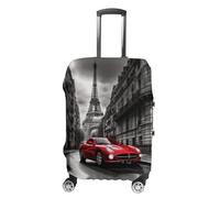 TKJMCSW City Street Housse de bagage de voiture approuvée par la TSA - Housses élastiques et lavables - Housses de protection anti-rayures pour bagages de voyage - Convient aux valises de 48 à 76,2 cm