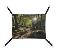 TKJMCSW Hamac Sunshine in The Woods Hamac pour chat pour cage à rats et furets Hamac pour chats de grande taille Hamac à suspendre pour chat Lit pour chat Hamac pour chinchilla, hamac pour animaux