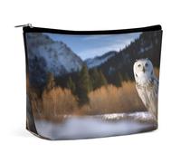 TKJMCSW Trousse de maquillage portable pour femme - Motif animaux et paysages - Grande capacité - Organiseur de maquillage - Sac de voyage pour le voyage et le travail - Taille unique, Style :, Taille