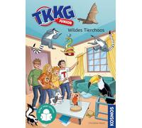 TKKG Junior, 4, Wildes Tierchaos: Sicher lesen können - Kinderbuch ab 7 Jahren - spannender Kinderkrimi mit TKKG