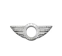 TKLGFEK Car Auto Door Pin Wing Emblem Sticker Compatible for Mini Cooper S One R50 R55 R53 R56 R60 R58 F55 F56(A2)