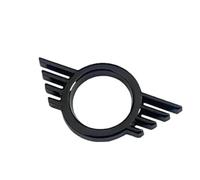 TKLGFEK Car Door Handle Decoration Sticker Interior Modification Compatible for Mini One Cooper S JCW R55 R56 R61 F54 F55 F56 F57 F60(Black)