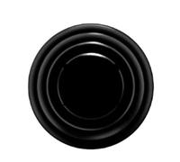 TKLGFEK Car Silicone Door Shock Stickers Absorber Soundproof Buffer Pier Auto Compatible for Kia Rio Ceed Sportage Cerato Soul(Black 4pcs)