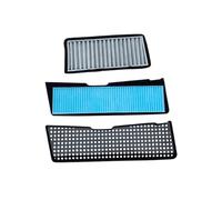 TKLGFEK Melt Blown Fabric Air Intake Prevention Accessories Car Intake Air Filter Cover Compatible for Tesla Model 3 2021-2025 Highlands(3pcs Set)