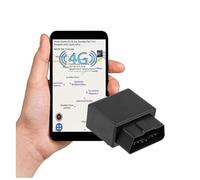 TKMARS 4G OBD2 Traceur GPS pour voiture avec plusieurs messages d'avertissement, suivi en temps réel, application gratuite