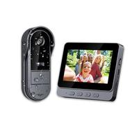 TKMARS Sonnette sans Fil avec Caméra 1080P Étanche IP67, Visiophone Vidéo Extérieur avec Écran 4.3", Angle de Vision 170°, Vision Nocturne, Interphone Vidéo pour Maison, sans WiFi et APP