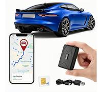 TKMARS Traceur GPS Magnétique 4G pour Voiture TK915, Mini Tracker GPS Voiture sans abonnement, Temps Réel, Batterie Longue Autonomie 7800mAh, Étanche IP65, Tracker Auto Moto Antivol