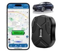 TKMARS Traceur GPS Voiture (Abonnement Requis), Tracker Magnétique Puissant, Suivi en Temps Réel et Positionnement Précis(TK905E)