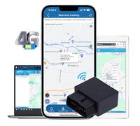 TKMARS Traceur GPS Voiture OBD2 4G Suivez et Protégez Véhicules Camions en Temps Réel Tracker Antivol Plusieurs Modes d'Alarme avec APP Gratuit à Vie TK816