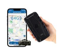 TKMARS Traceur GPS Voiture sans Abonnement 4GTK918 Tracker GPS 20000mah Autonomie en Veille Ultra Longue,Traqueur Convient aux Bateaux,Flottes,Camping-Cars,Camions,Conteneurs,Taxis,Bus,Moto
