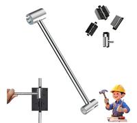 TKNIBEEN Prosperousk Door Hinge Adjustment Tool, Door Hinge Adjustment Tool Residential, Door Gap Adjustment Tools, Ergonomic Design, for on Various Door Hinge Tools (S)