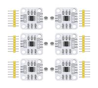 TKOWTB AS5600 Lot de 6 capteurs de mesure d'angle à induction magnétique AS5600 avec aimant