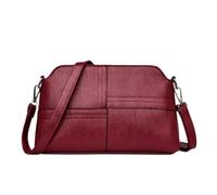TKQBDBG Sac BandoulièRe Femme À Épaule Crossbody Patchwork Cousu, Main avec Sangle Réglable, Noir pour Les Dames D'utilisation Quotidienne