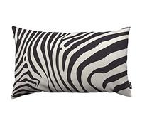 TKS MITLAN Housses de coussin décoratives zèbre à rayures noires et blanches