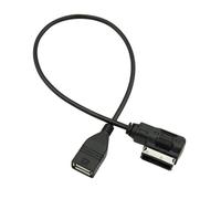 TKSE Adaptateur de câble MP3, câble de Charge USB Interface Musicale AMI MMI AUX Adaptateur de câble MP3 Câble Adaptateur USB pour Q5 Q7 R8 A3 A4 A5 A6