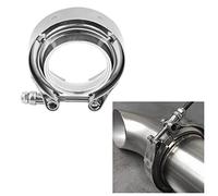 TKSE Bride De Serrage à Bande En V, Kit De Bride De Serrage à Bande En V De 2,0 Pouces Pour Tuyaux De Descente D'échappement Turbo En Acier Inoxydable(2inch)