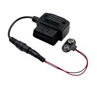 TKSE Connexion ECU de Voiture OBD2, Câble de Mémoire Protection d'arrêt d'urgence de Batterie de Connecteur d'alimentation de Secours ECU Compatible avec la Plupart des Dispositifs de Mémoire OBD II