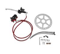 TKSE Kit de frein à disque hydraulique pour mini vélo, système de freinage professionnel puissant pour Baja Doodle Bug Dirt Bug DB30 Baja Blitz avec rotor en acier inoxydable de 18