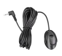 TKSE Microphone d'autoradio, mini microphone externe de 3,5 mm, compatible avec Boss JVC Kenwood Jensen Alpine Outdoor Mic pour autoradio stéréo GPS Bluetooth Radio DVD