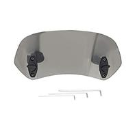 TKSE Moto Pare Brise, Clip Réglable sur Pare Brise Déflecteur de Vent Accessoires de Pare-Brise pour Moto Tawny