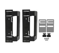 TKSE Poignée de Porte de Réfrigérateur, 2 Pièces Poignée de Loquet de Porte de Réfrigérateur RV pour Porte Supérieure et Inférieure de Réfrigérateur 3316882900 S (Noir)