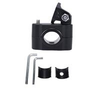 TKSE Support de Projecteur de Moto, Support de Montage de Pince de Tube Lumineux Réglable à 360 Degrés pour Cages à Roulettes ATV UTV de 0,7 à 1,25 Pouces