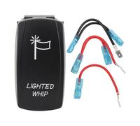 TKSE UTV interrupteur à bascule 12 V 24 V 5 broches marche/arrêt LED interrupteur à bascule de remplacement pour ATV voitures camions RV