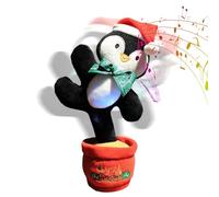 Tktouci Arbre de Noël Dansant - Chantant Électrique Musical avec Lumière - Décoration Saisonnière pour Chambre,Action de Grâces