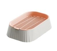 Tktouci Bac À pour Chats D'Intérieur - Plateaux De Germination pour Pot D'À Chat Et,Kit de Plantation Double Couche sans Terre, Germoir de Blé pour Animaux et Jardinage Maison