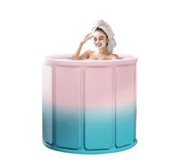 Tktouci Baignoire pliable | Baignoire portable | Baignoire intégrale étanche pour le camping, les personnes âgées, les adultes, les voyages, les tout-petits