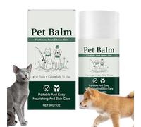 Tktouci Baume pour Museau Animal | Stick Baume Peau Animaux Portable et | Soin Réparateur pour Pattes De Chats - pour Chiot et Petits et Moyens pour Intérieur, Extérieur et après la