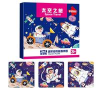 Tktouci Casse Tete Magnetique pour | Livre de Puzzle Activités d'apprentissage Jeu Enfant,Jeu Éducatif 2 3 4 5 6 Ans Garçons Filles | Cadeau Anniversaire Maternelle Voyage Route